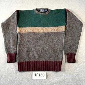 Vintage Shetland Wool Harbor Master Sweater Mens Medium